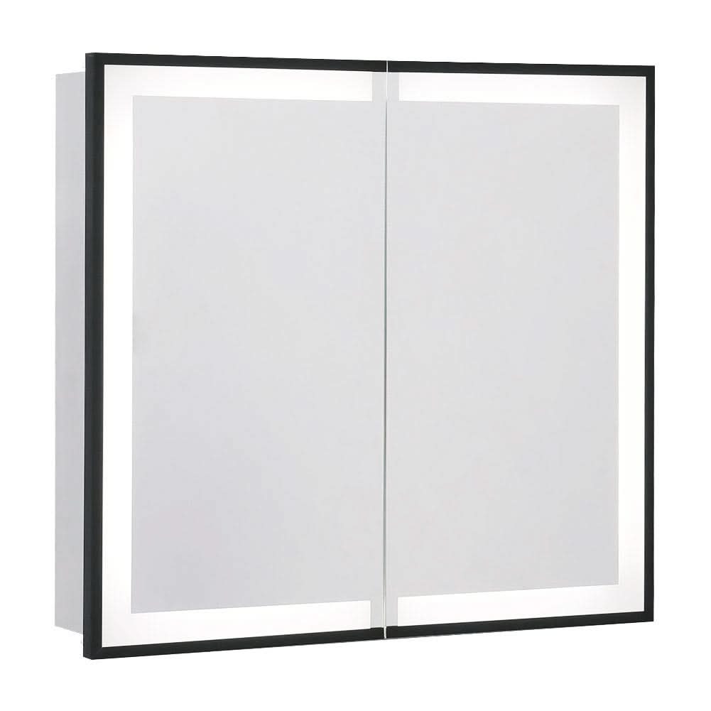 65*60cm LED Mirror Cabinet with Bluetooth Double Door