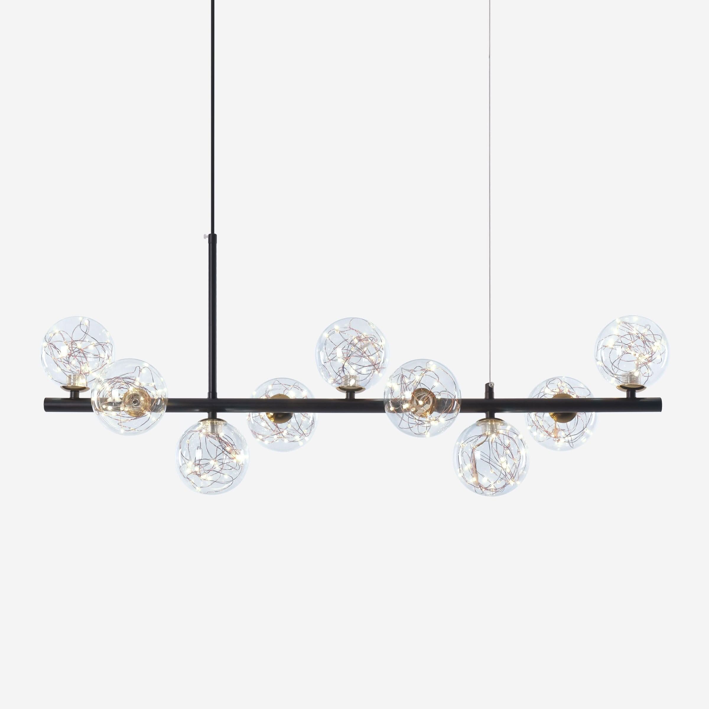 Lightsin Cumulus - Modern Metal Chandelier with LED Starry Sky Effect
