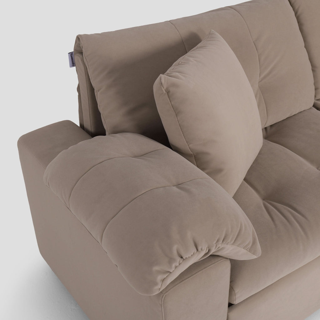 Cottonfy Multifunctional Sleeper Pull Out 2 Seater Sofa Bed with Storage Space