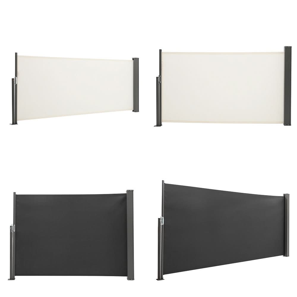 9ft Length Side Awning Retractable Outdoor Privacy Screen