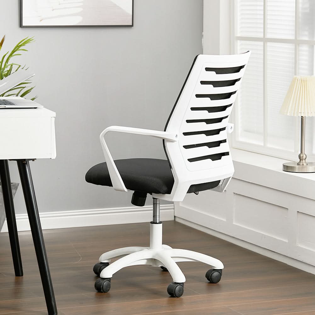 Mesh Adjustment Lumbar Support Back Ergonomic Swivel Office Chair with Wheels
