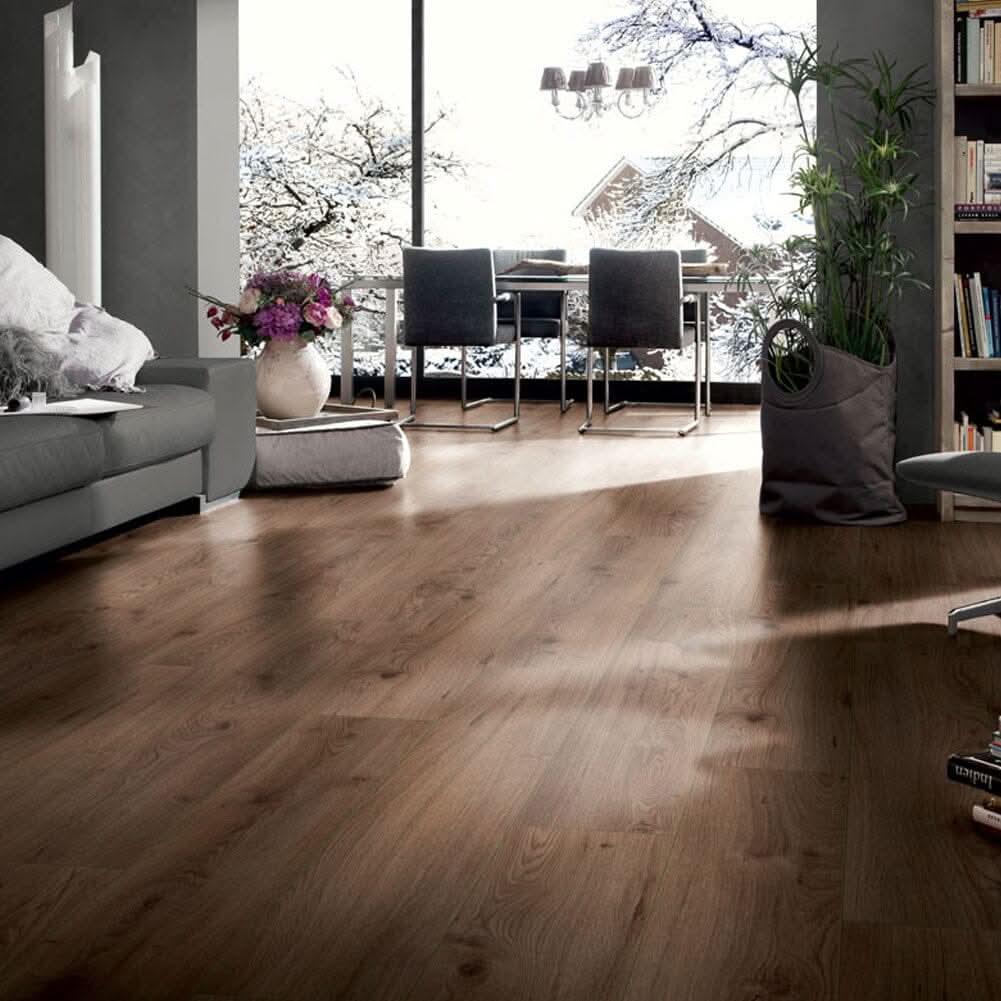 36/72Pcs Durable Wood Grain Self-Adhesive Vinyl Flooring