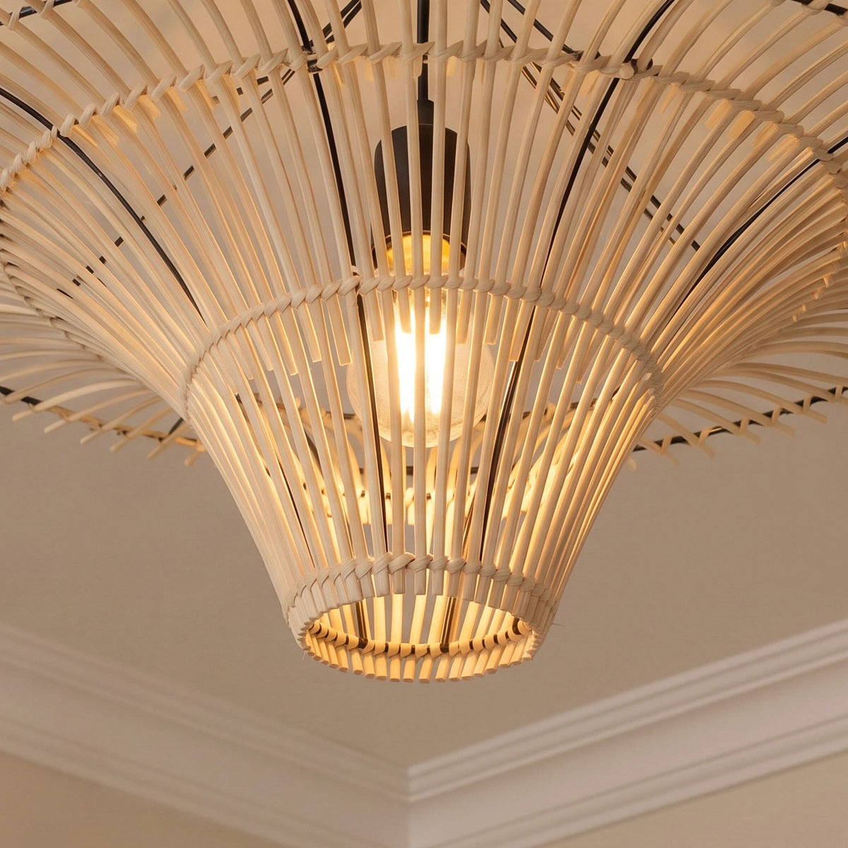Lightsin Flying Saucer-Shaped Ceiling Light for Dining Room & Kitchen Island, 60-120cm
