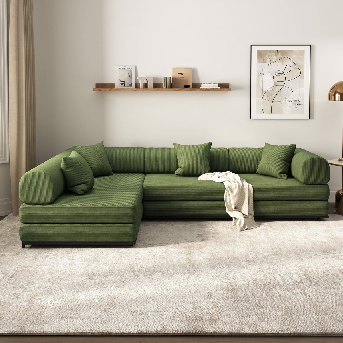 Cottonfy Matcha Toast Sofa Bed