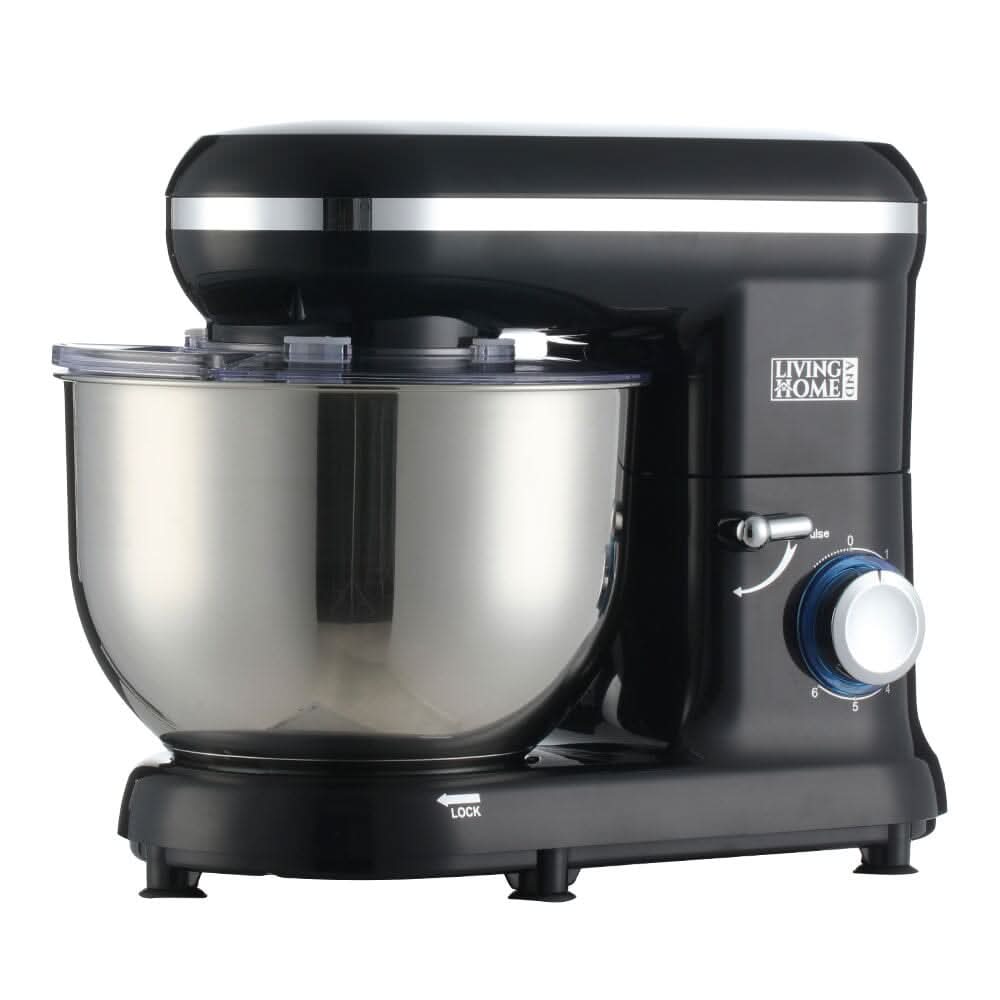5.5-Quart Household Stand Black Mixer