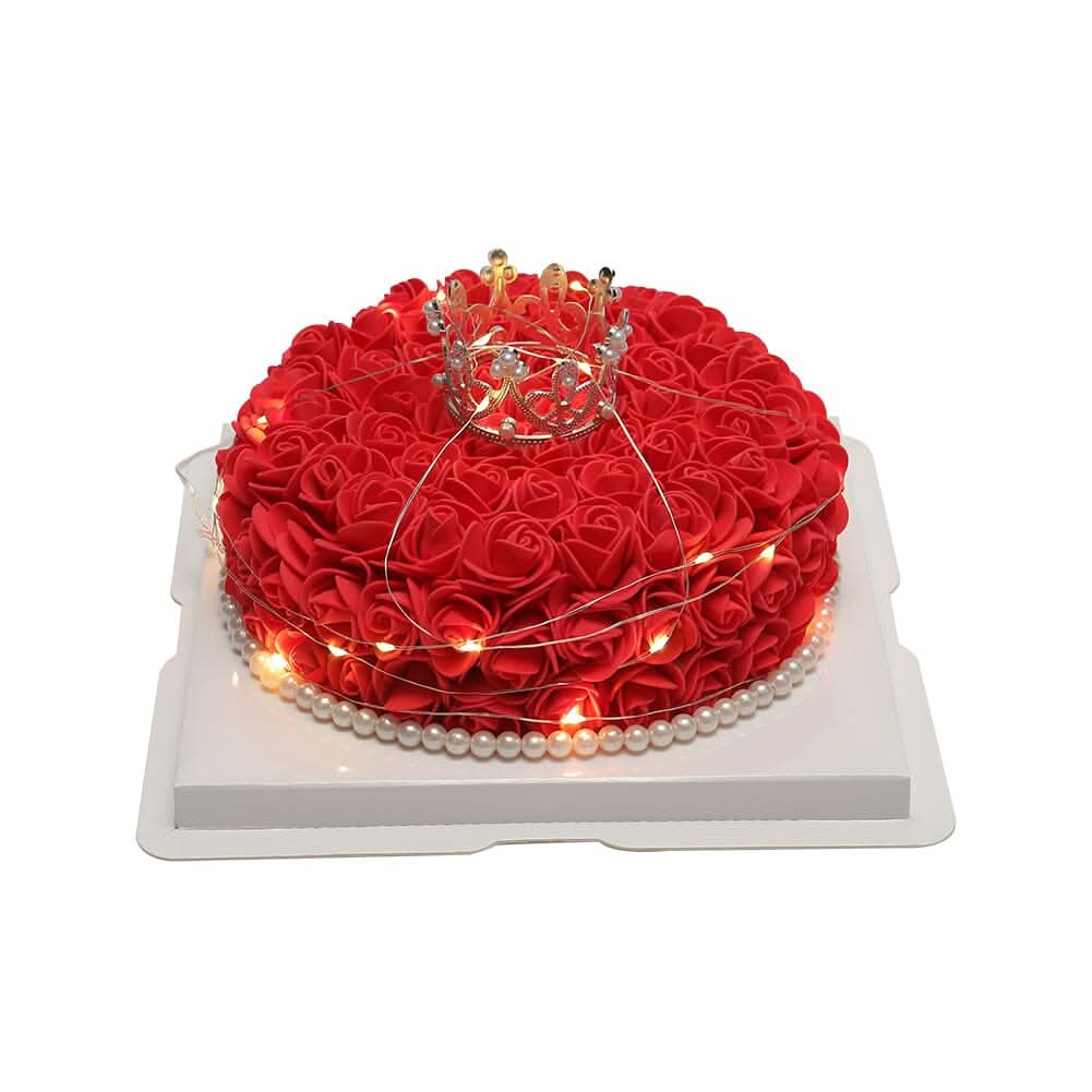 Eternal Rose Cake Replica Gift Set - Red
