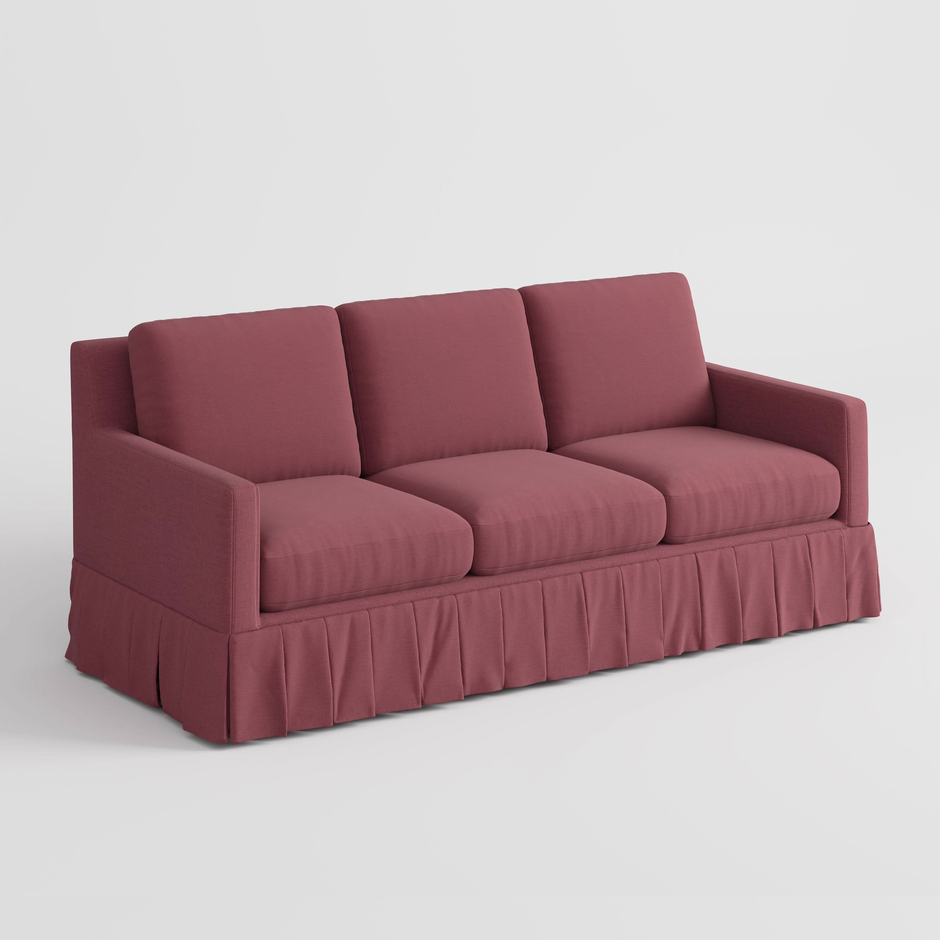Cottonfy Minimalist Stylish Detachable Striped and Checkered Pattern Sofa