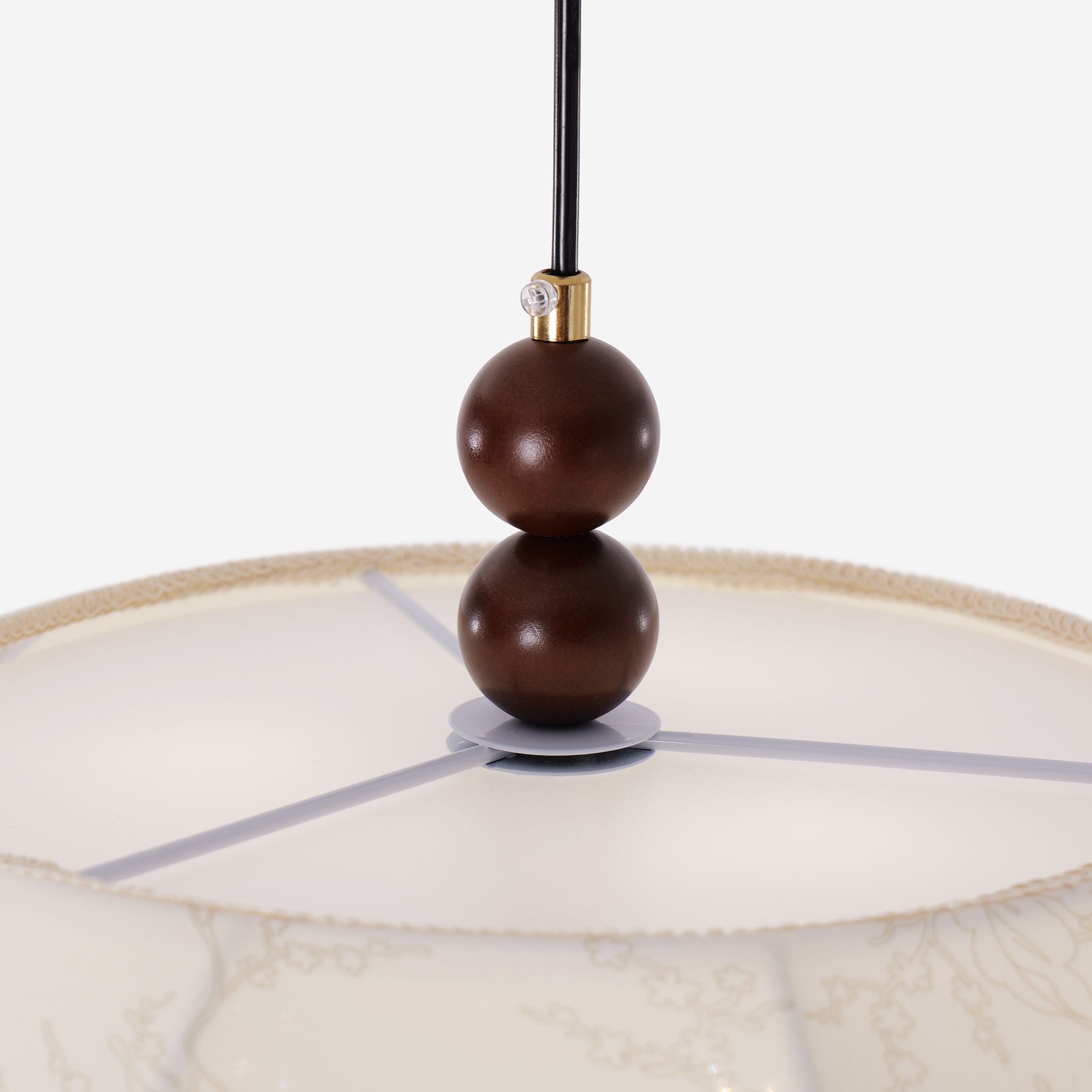 Yellow Fabric Pendant Light | Soft Shade E27 Ceiling Lamp