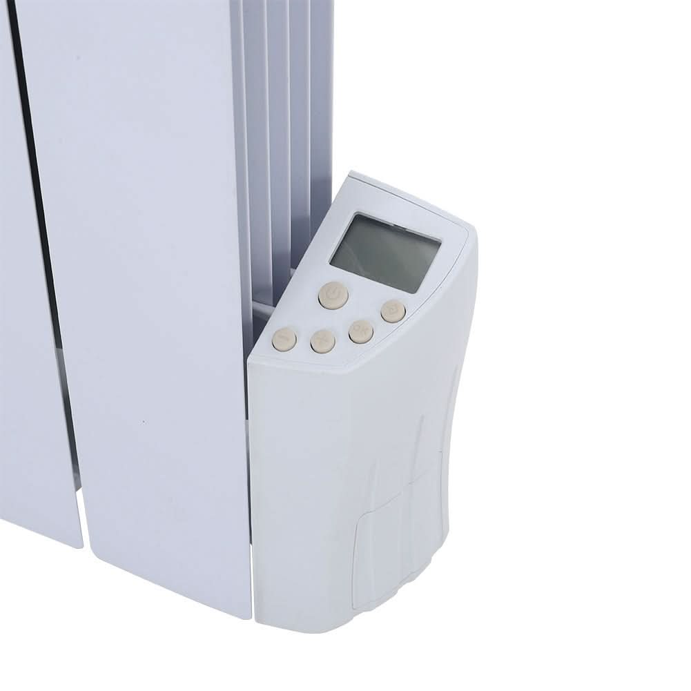 57.5 H Oil Filled Electric Radiator Heater with LCD Thermostat 900W to 2000W Space Heaters