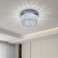 Modern Round Crystal Ceiling Light