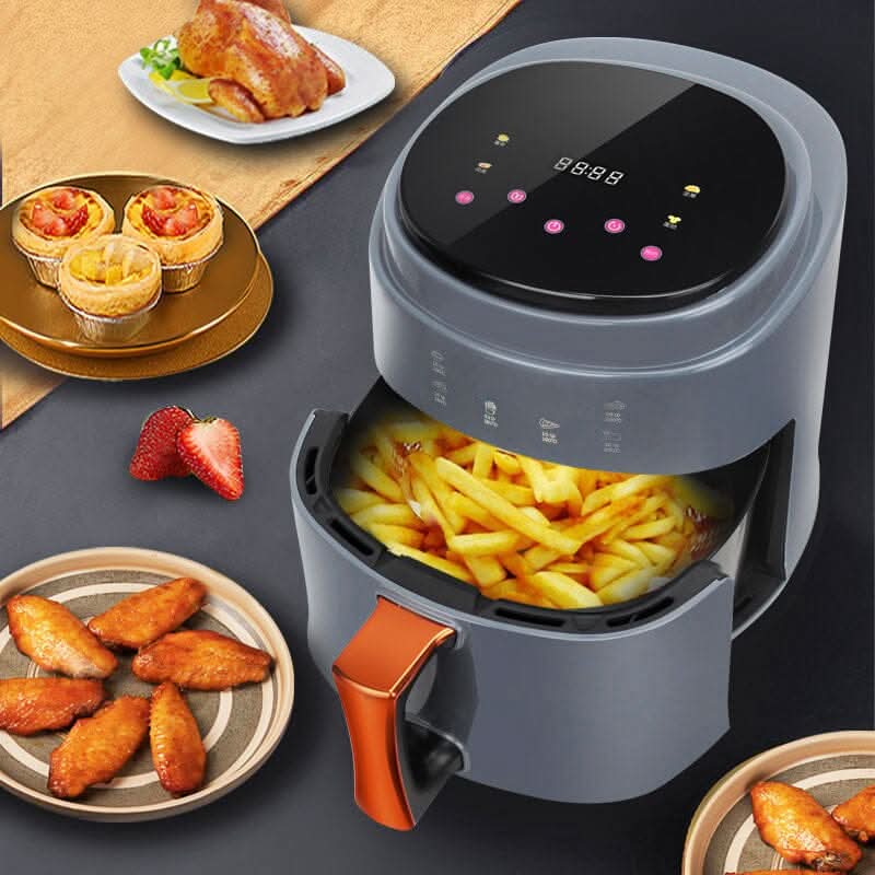 5.5L Hot Air Fryer Oven with Digital Controls for Kitchen