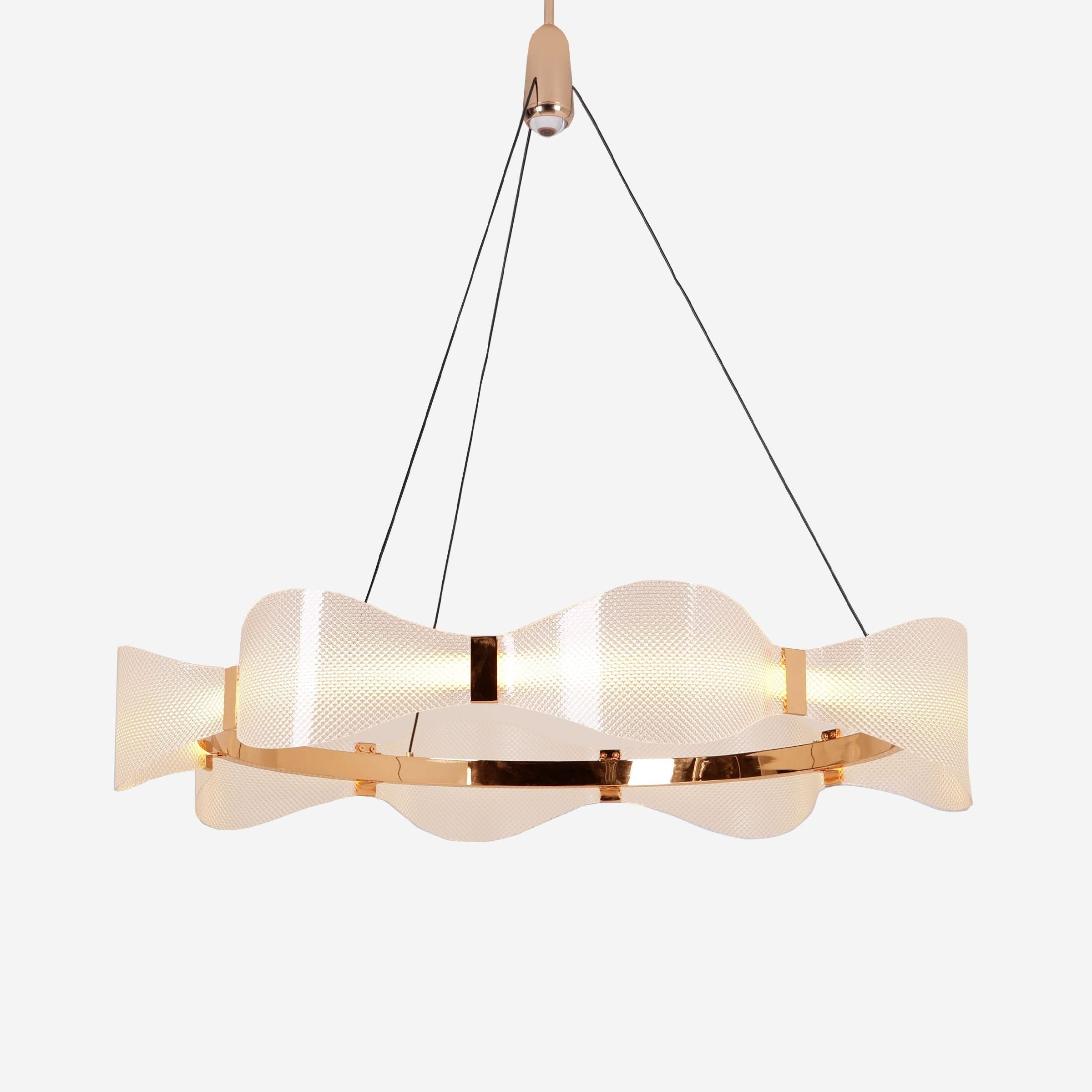 Lightsin Modern Minimalist Acrylic Ring Pendant Light