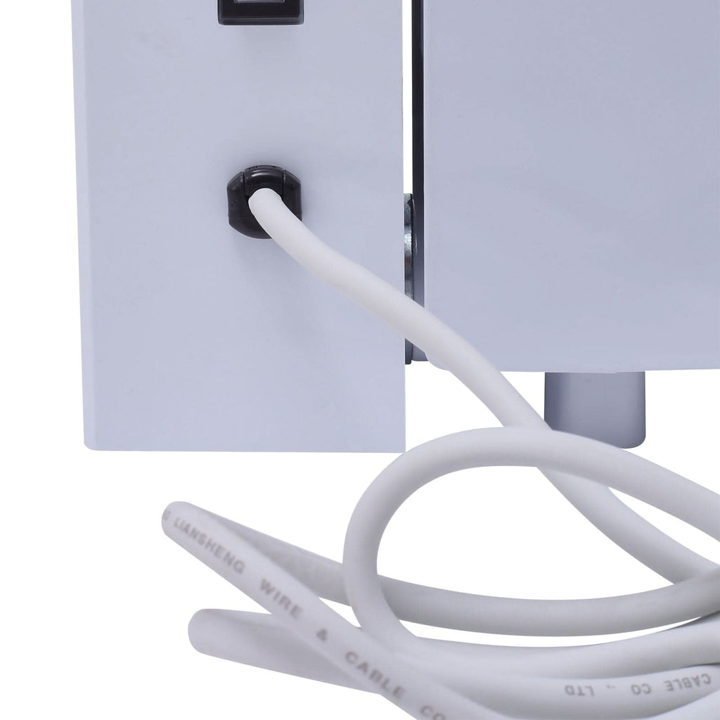 Ceramic Electric Radiator with Wi‑Fi & LCD Touch – White or Matte Black (700 W/1000 W/1500 W/2000 W)