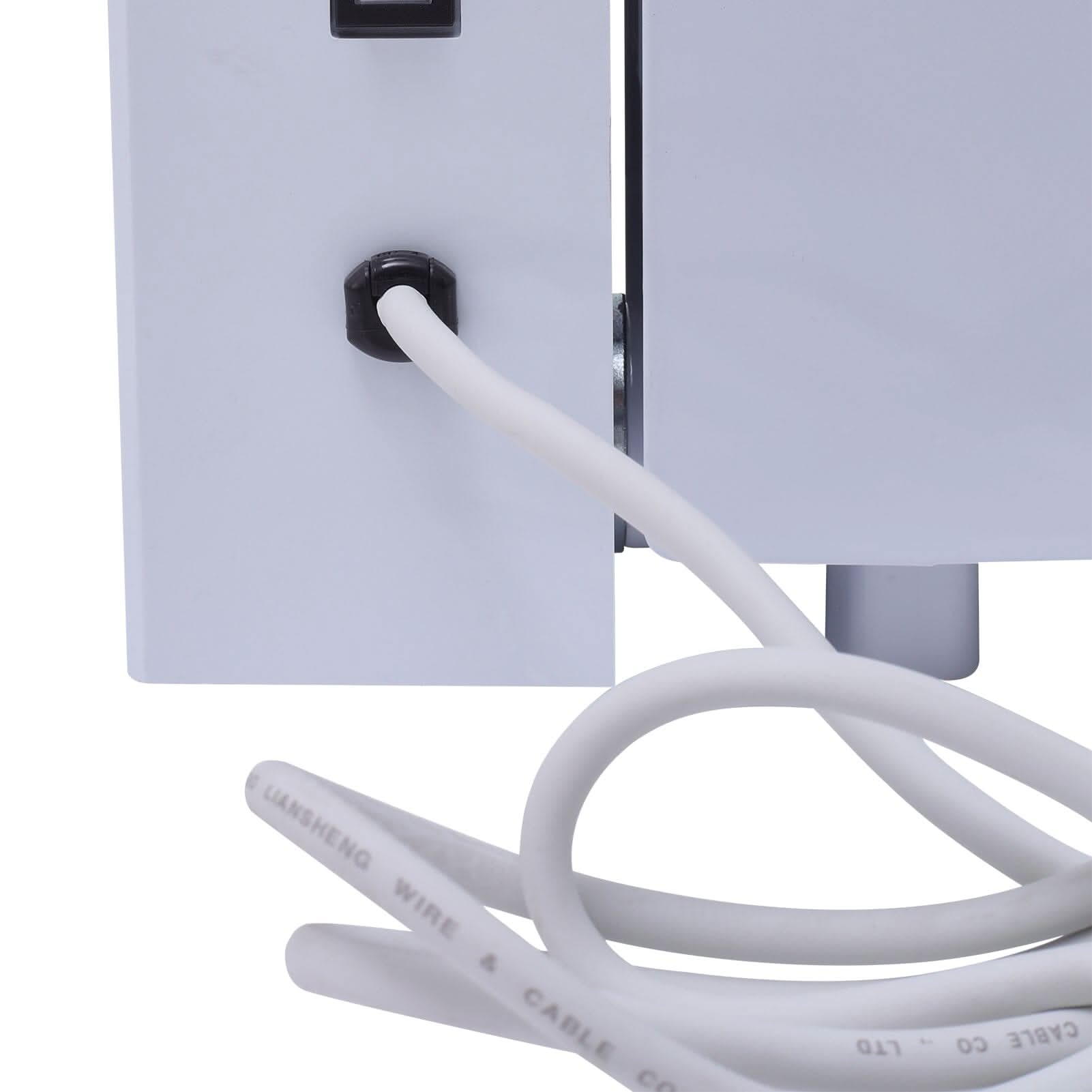 Ceramic Electric Radiator with Wi‑Fi & LCD Touch – White or Matte Black (700 W/1000 W/1500 W/2000 W)