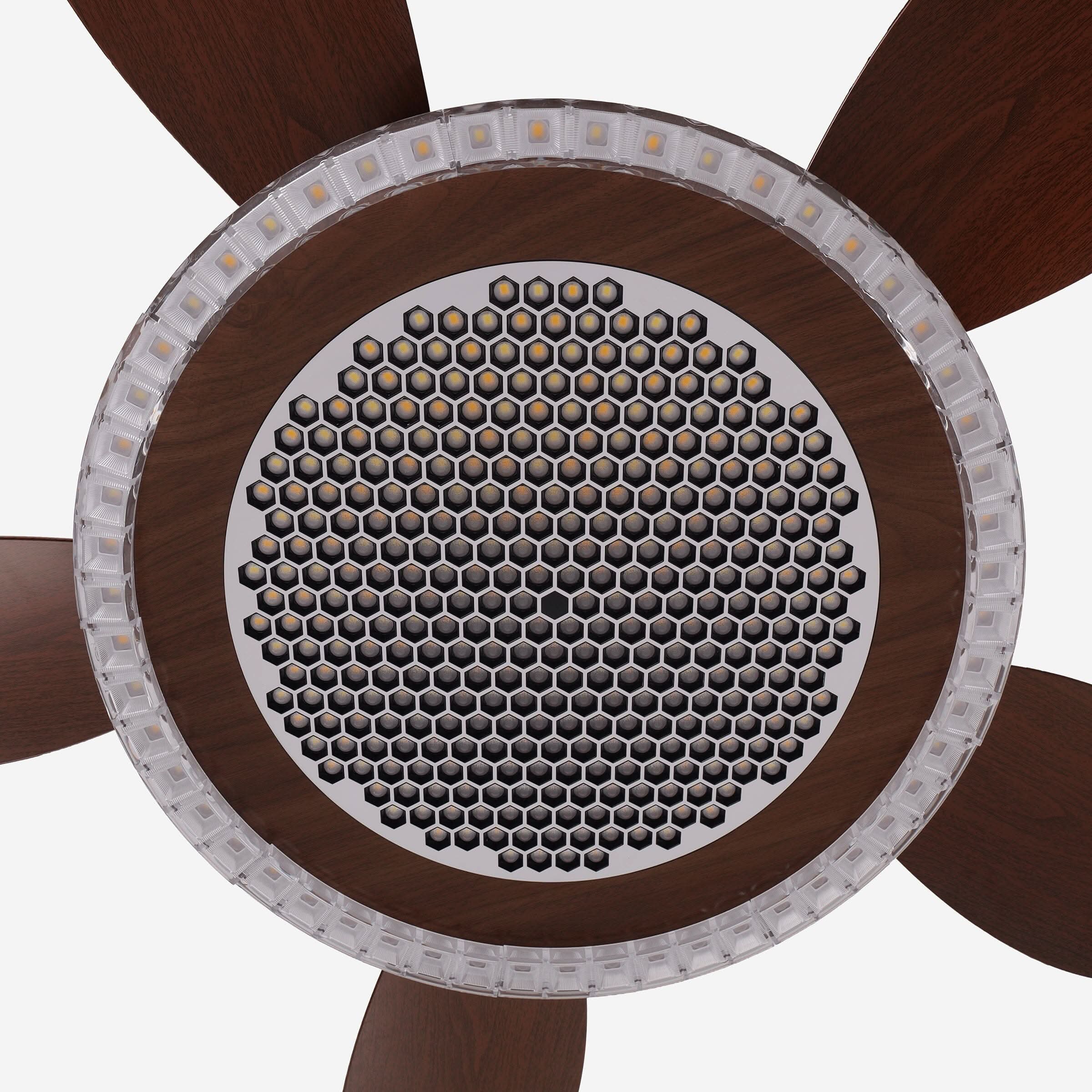 Lightsin 48 Inch Ceiling Fan with 6-Speed Reversible DC Motor