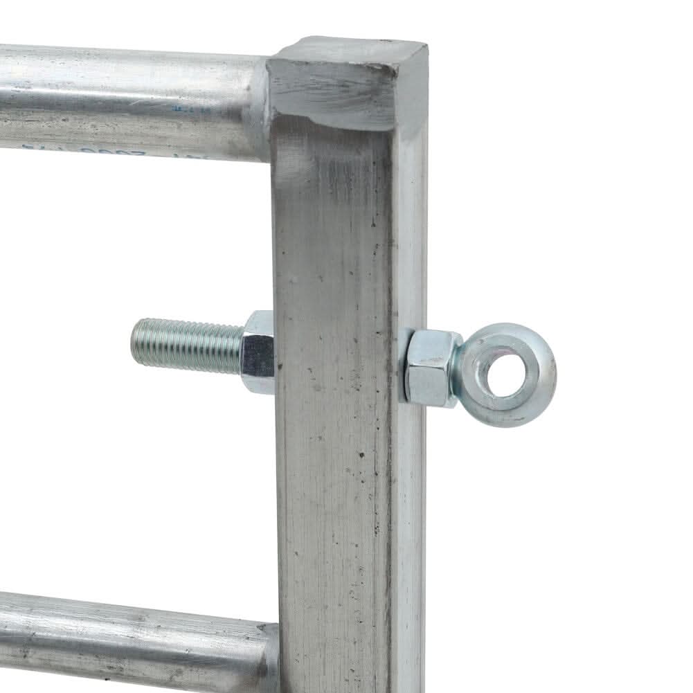4-12FT Durable Galvanized Metal Field Gate