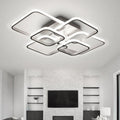 New LED Ceiling Light Fixture with Square Lampshades