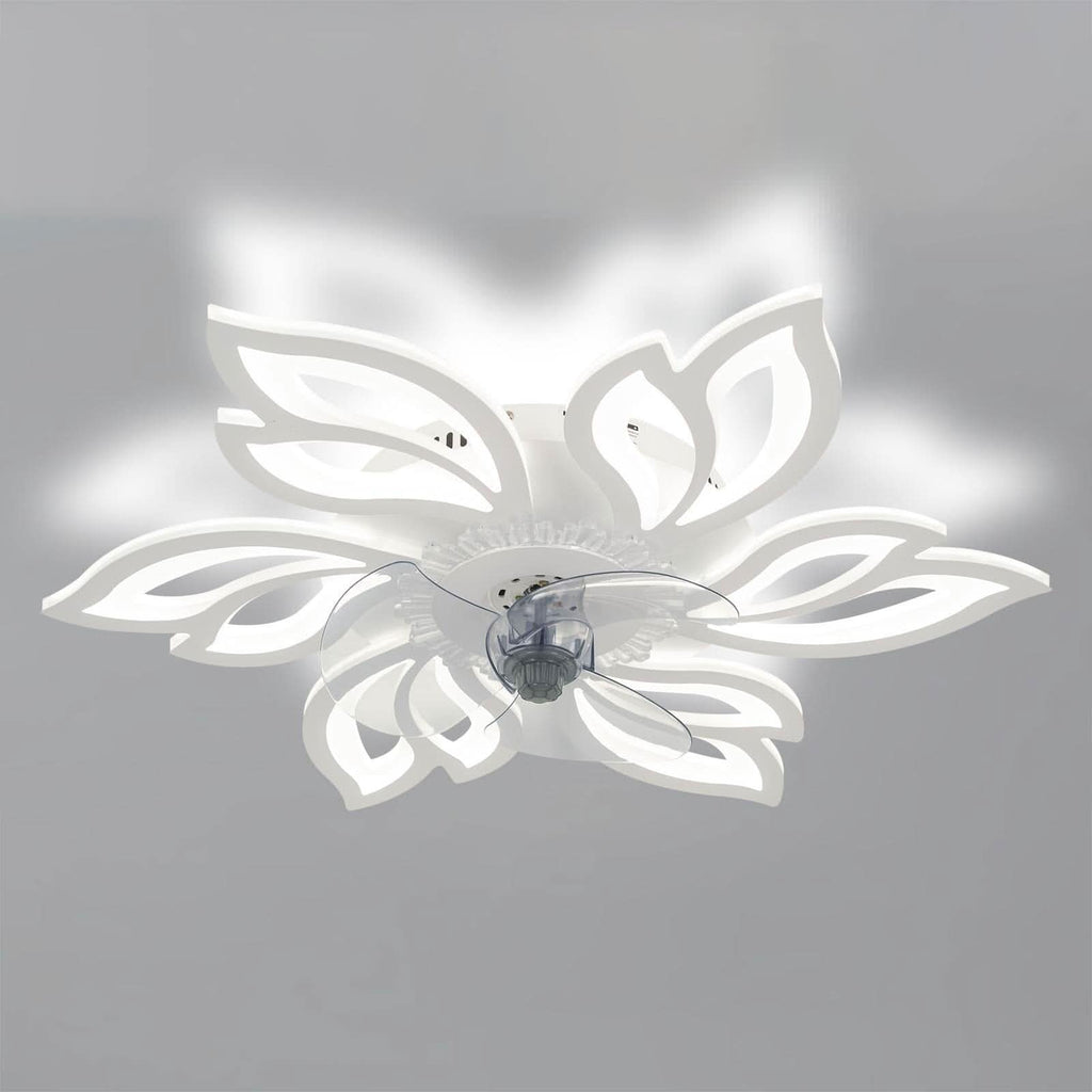 65cm Dia. Modern Flower Shape Ceiling Fan with Light