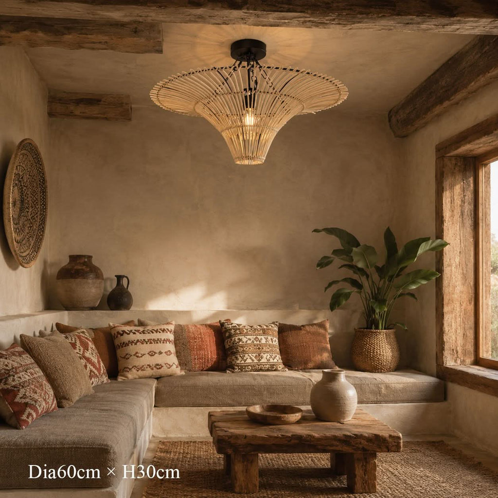 Lightsin Flying Saucer-Shaped Ceiling Light for Dining Room & Kitchen Island, 60-120cm