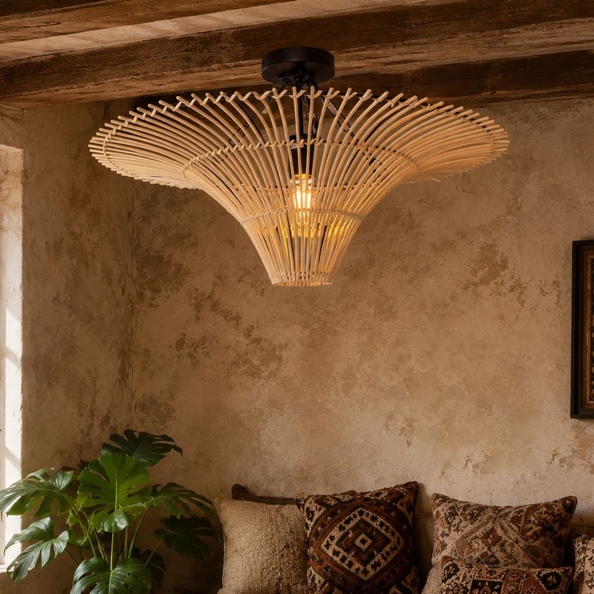 Lightsin Flying Saucer-Shaped Ceiling Light for Dining Room & Kitchen Island, 60-120cm