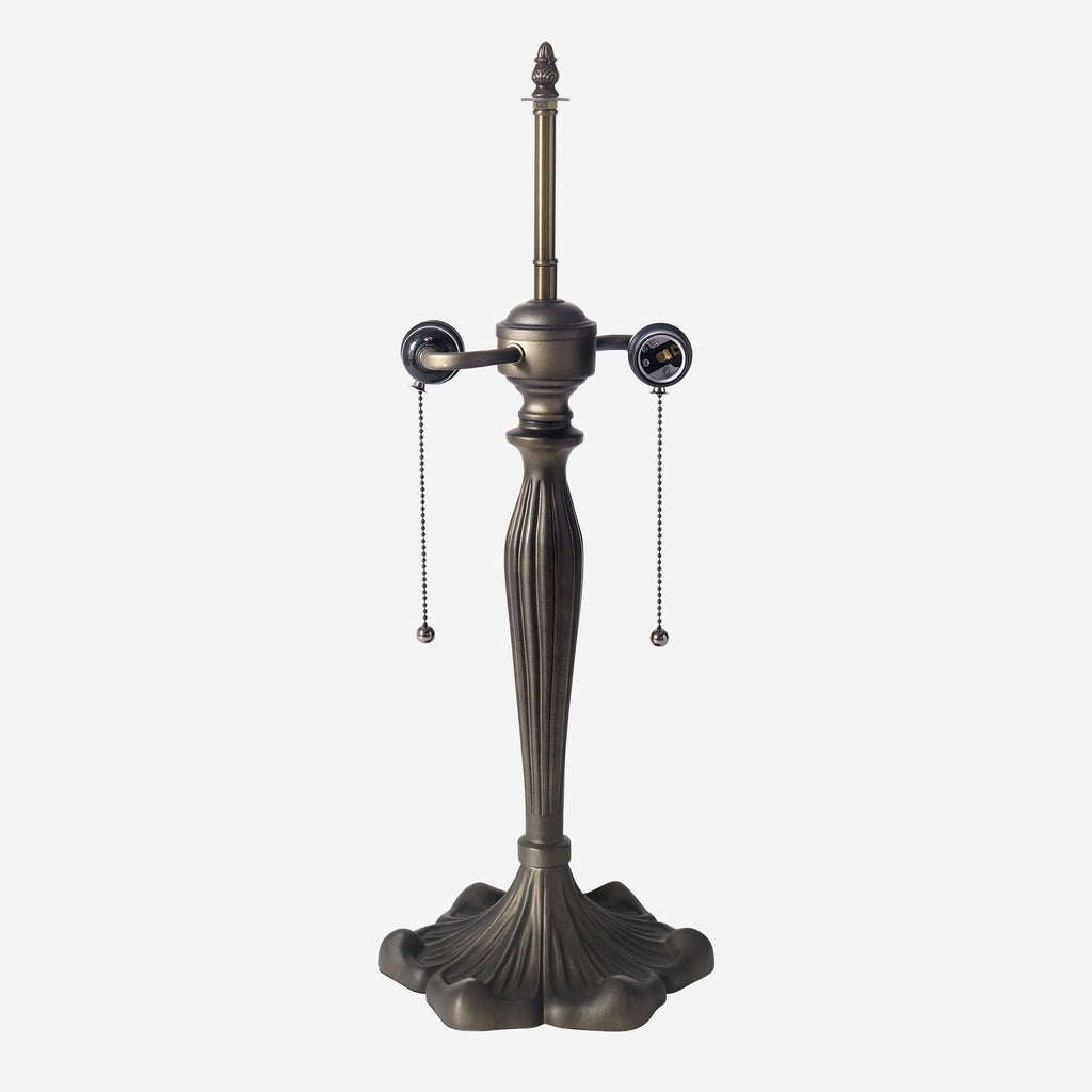 Lightsin Tiffany Table Lamp | Handcrafted Stained Glass Rose Series