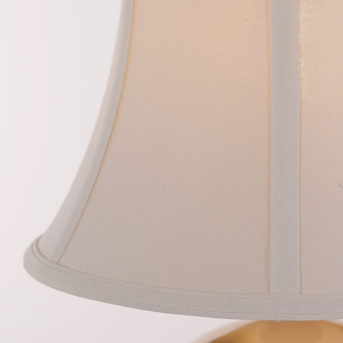 Lightsin Hand-Glazed ‘Earth & Gold’ Ceramic Table Lamp - A Unique Artisan Masterpiece