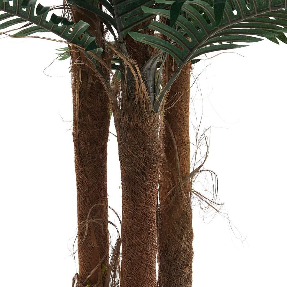 Artificial Palm Tree with Polyester Material and Bendable Stems