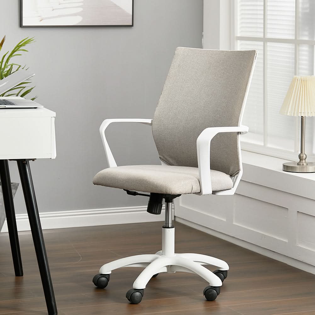 Mesh Adjustment Lumbar Support Back Ergonomic Swivel Office Chair with Wheels