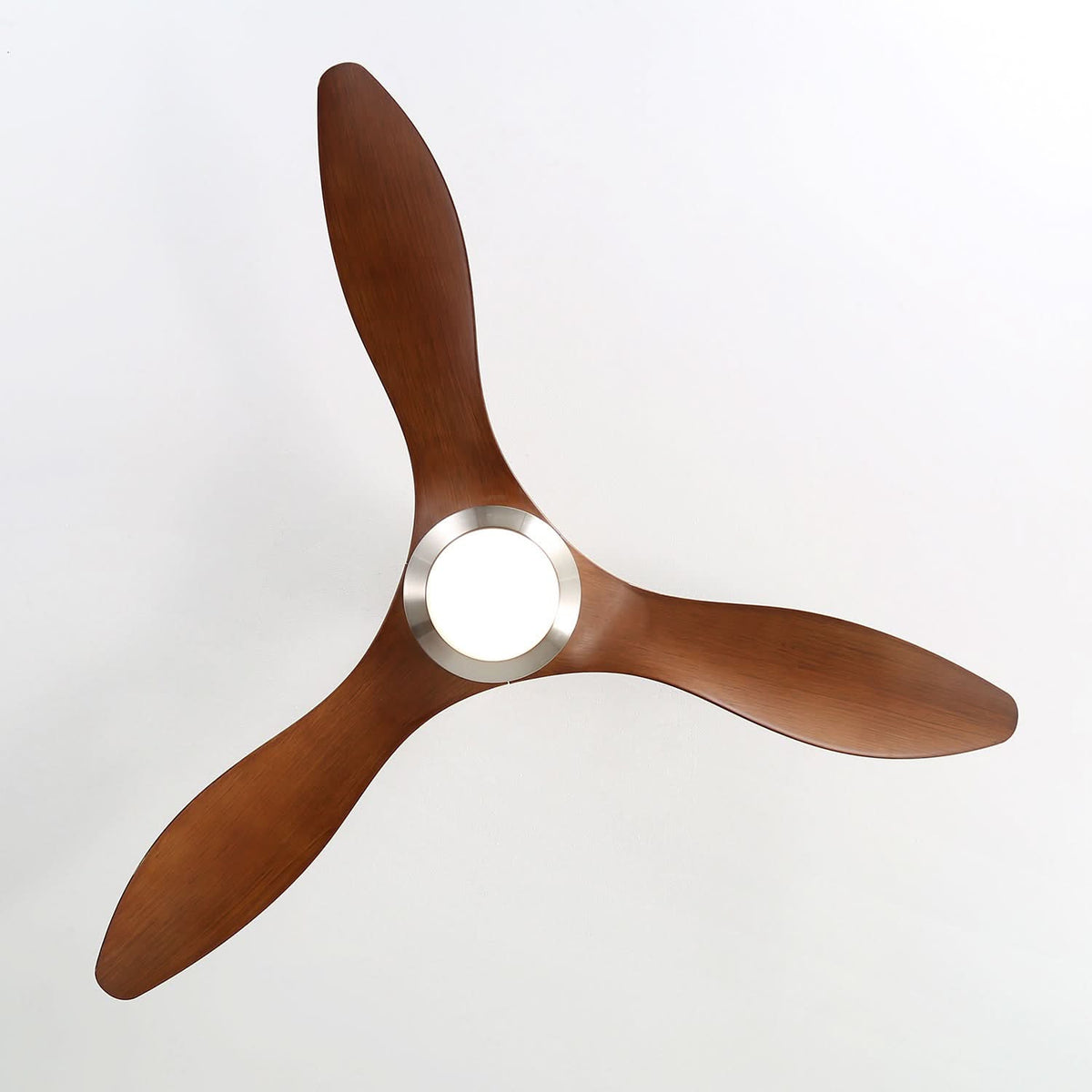 52 inch Reversible Ceiling Fan W/Light Remote Control 3/5 Blades 5 Speed Timer