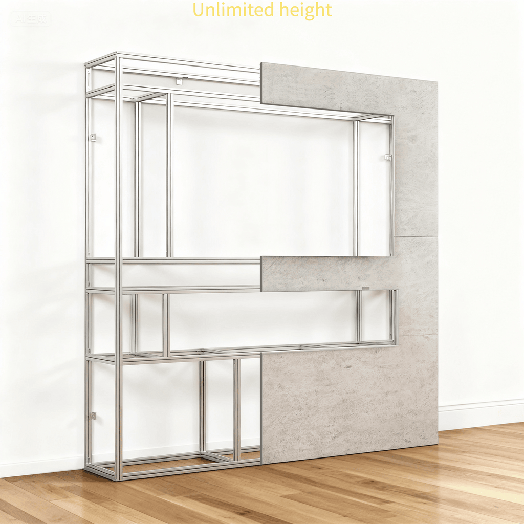 Easy Fit Aluminium Media Wall Frame | DIY Installation & Fast UK Delivery