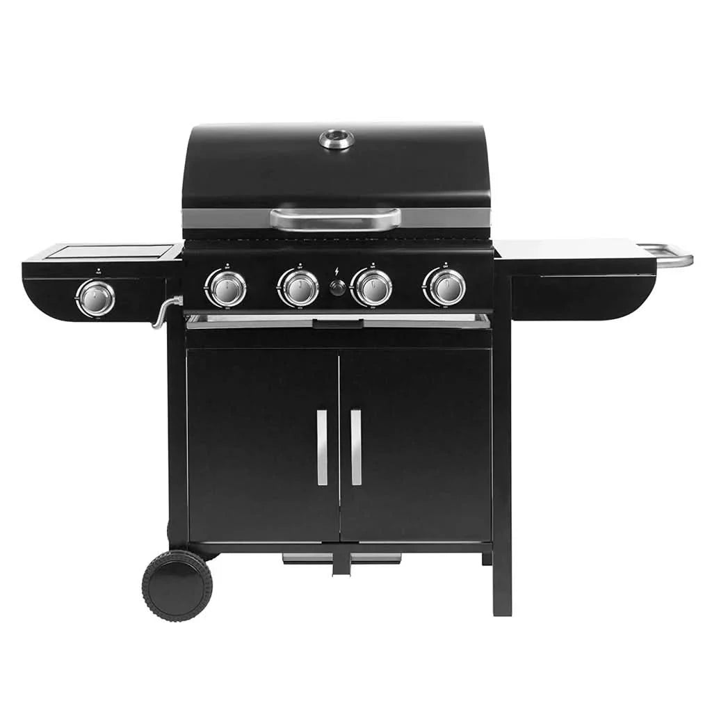 3/4/5-Burner Outdoor Gas Burner with Side Burner Gas Gill
