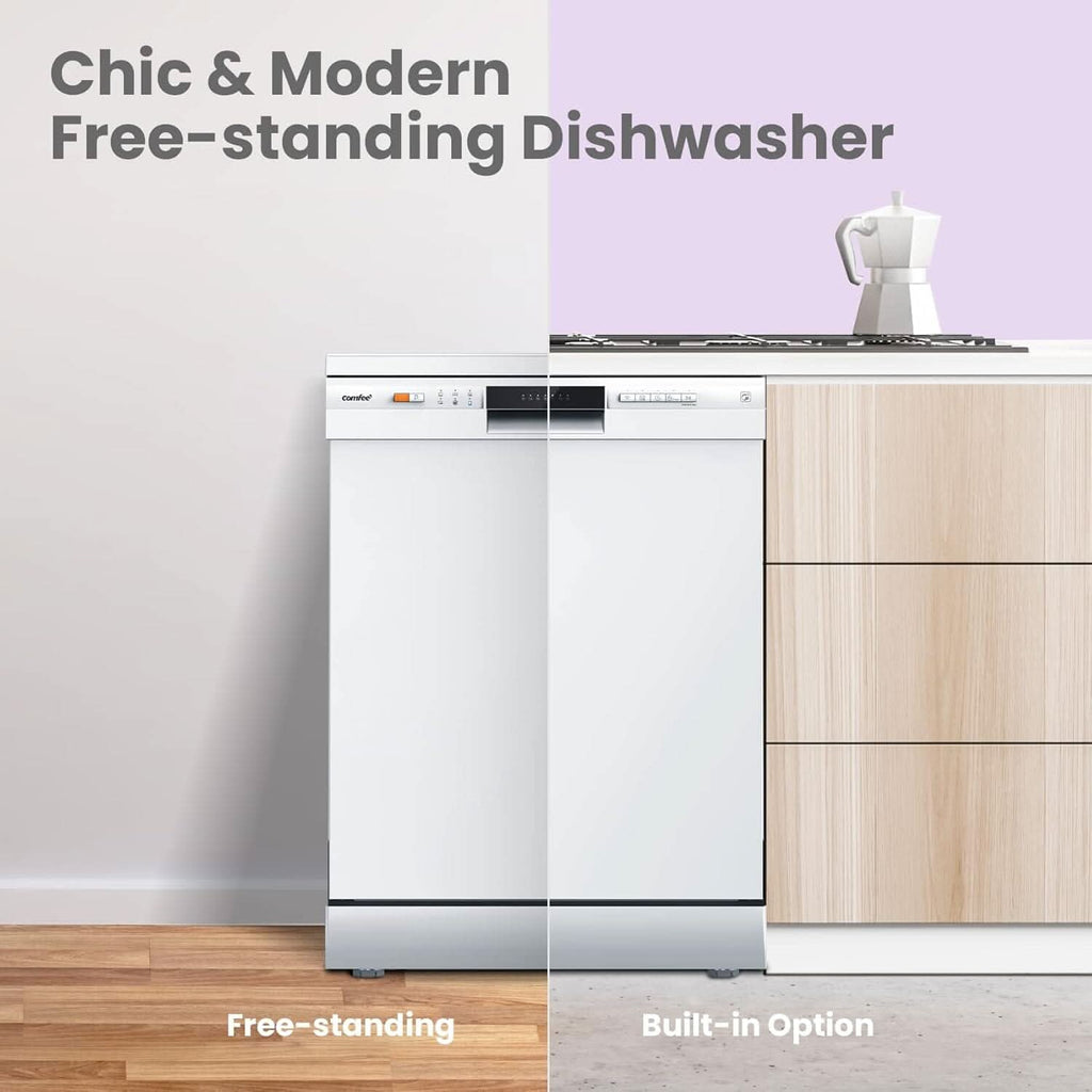 COMFEE Cloud Wash Freestanding Dishwasher with 12 place settings