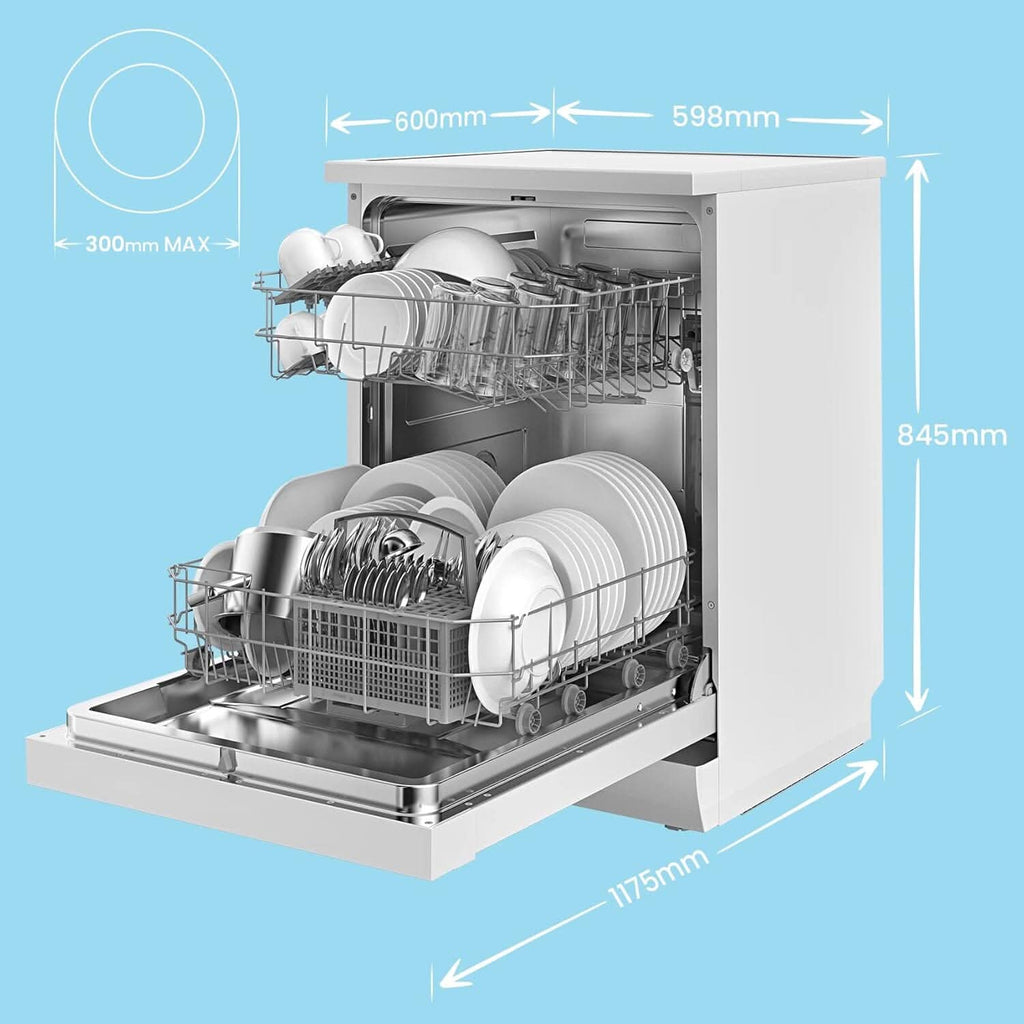 COMFEE Cloud Wash Freestanding Dishwasher with 12 place settings