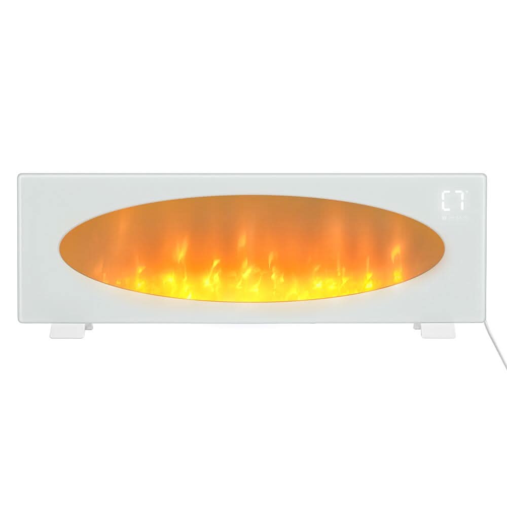 42 Inch Freestanding Electric Fireplace 2000W 7 Vibrant Colours