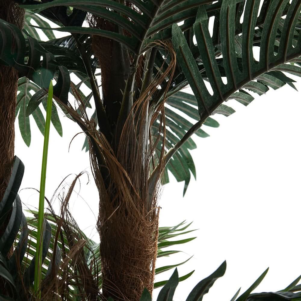 Artificial Palm Tree with Polyester Material and Bendable Stems
