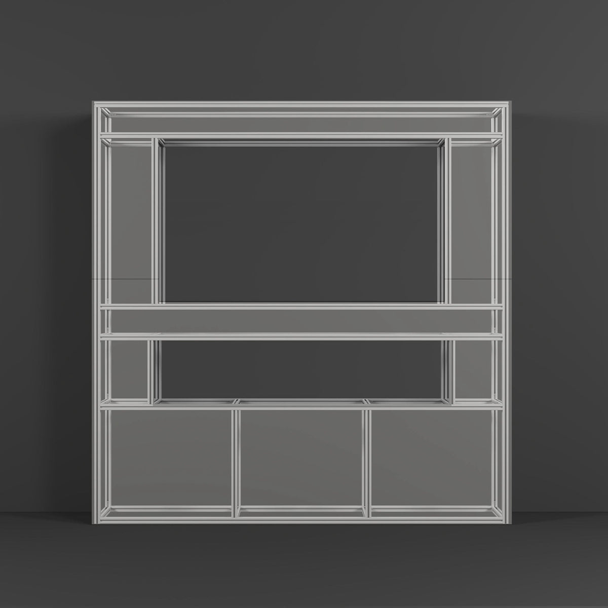 Easy Fit Aluminium Media Wall Frame | DIY Installation & Fast UK Delivery