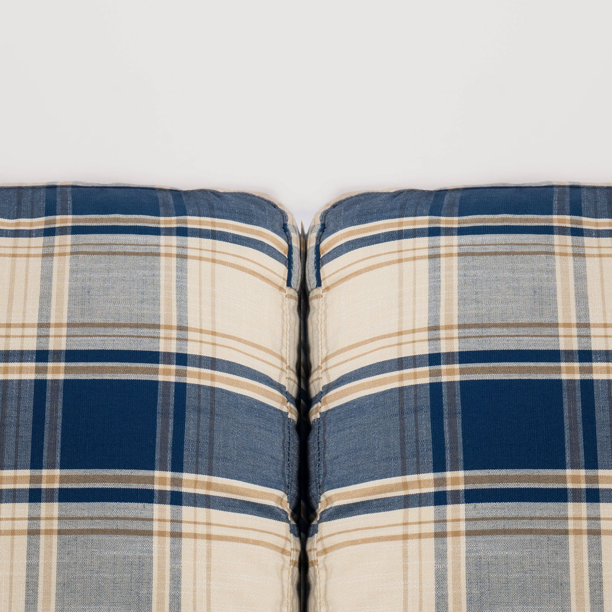 Cottonfy 3 Seater Striped Sofa with Removable Covers and Skirted Design