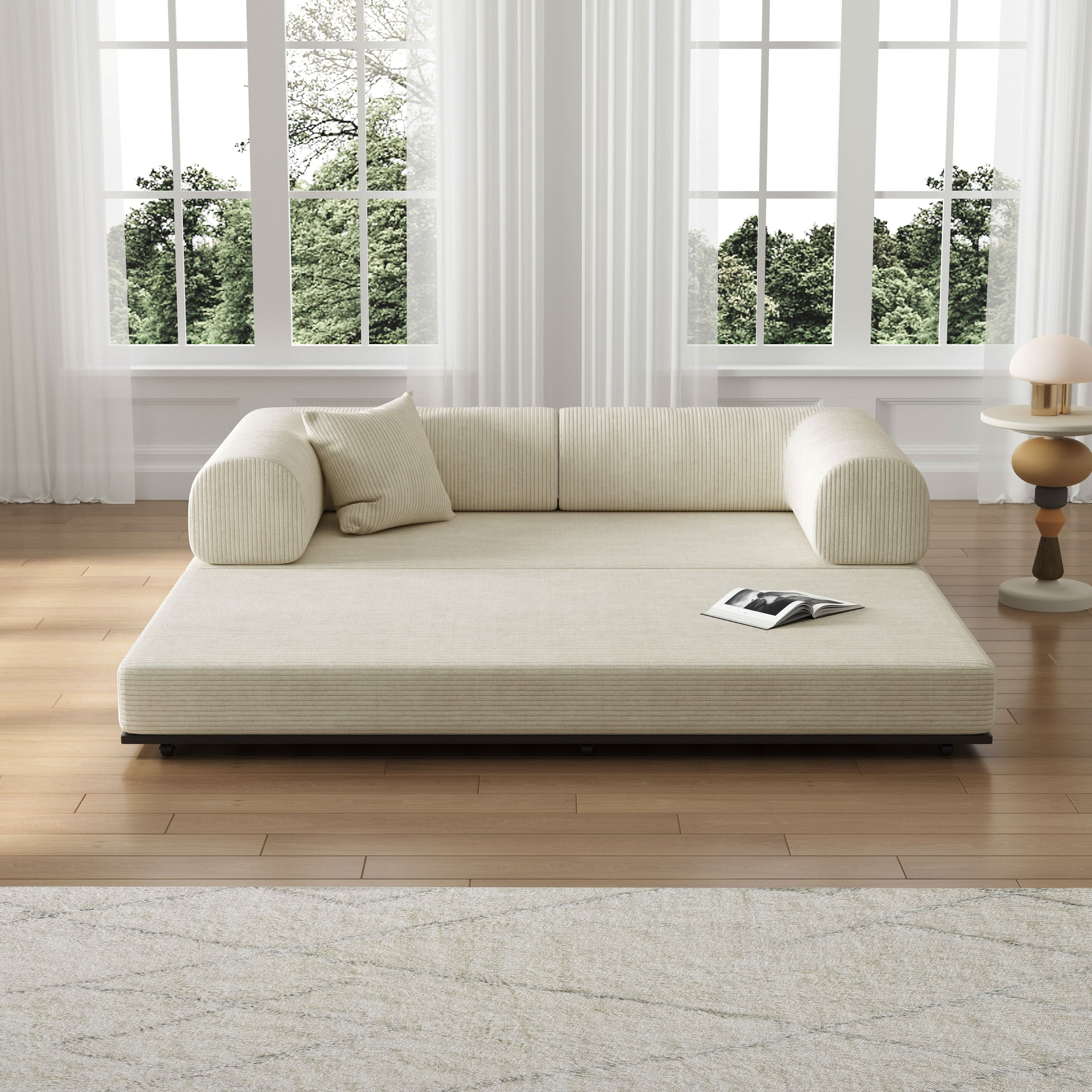 Cottonfy Matcha Toast Sofa Bed