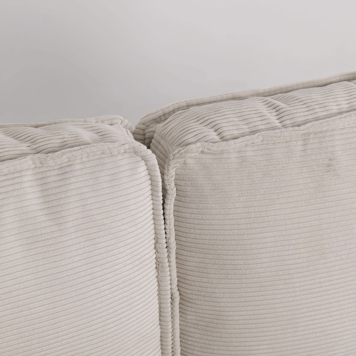 Comfort Sofa and Ottoman Set with Footstool Plastic Legs