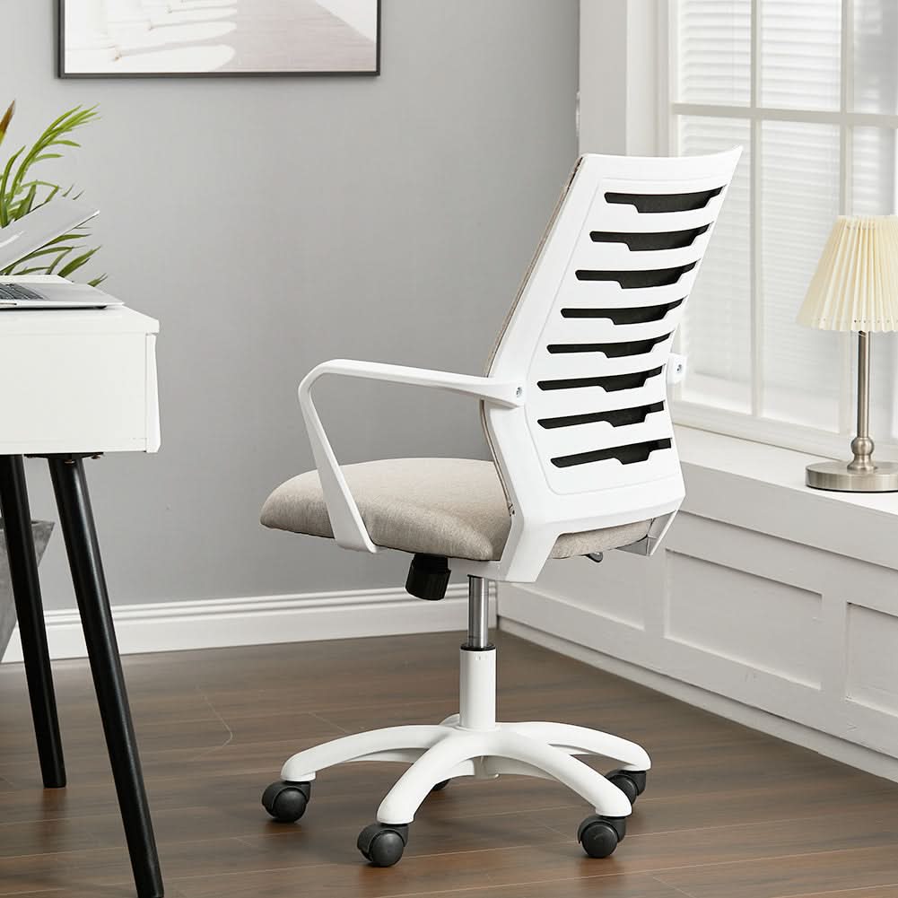 Mesh Adjustment Lumbar Support Back Ergonomic Swivel Office Chair with Wheels