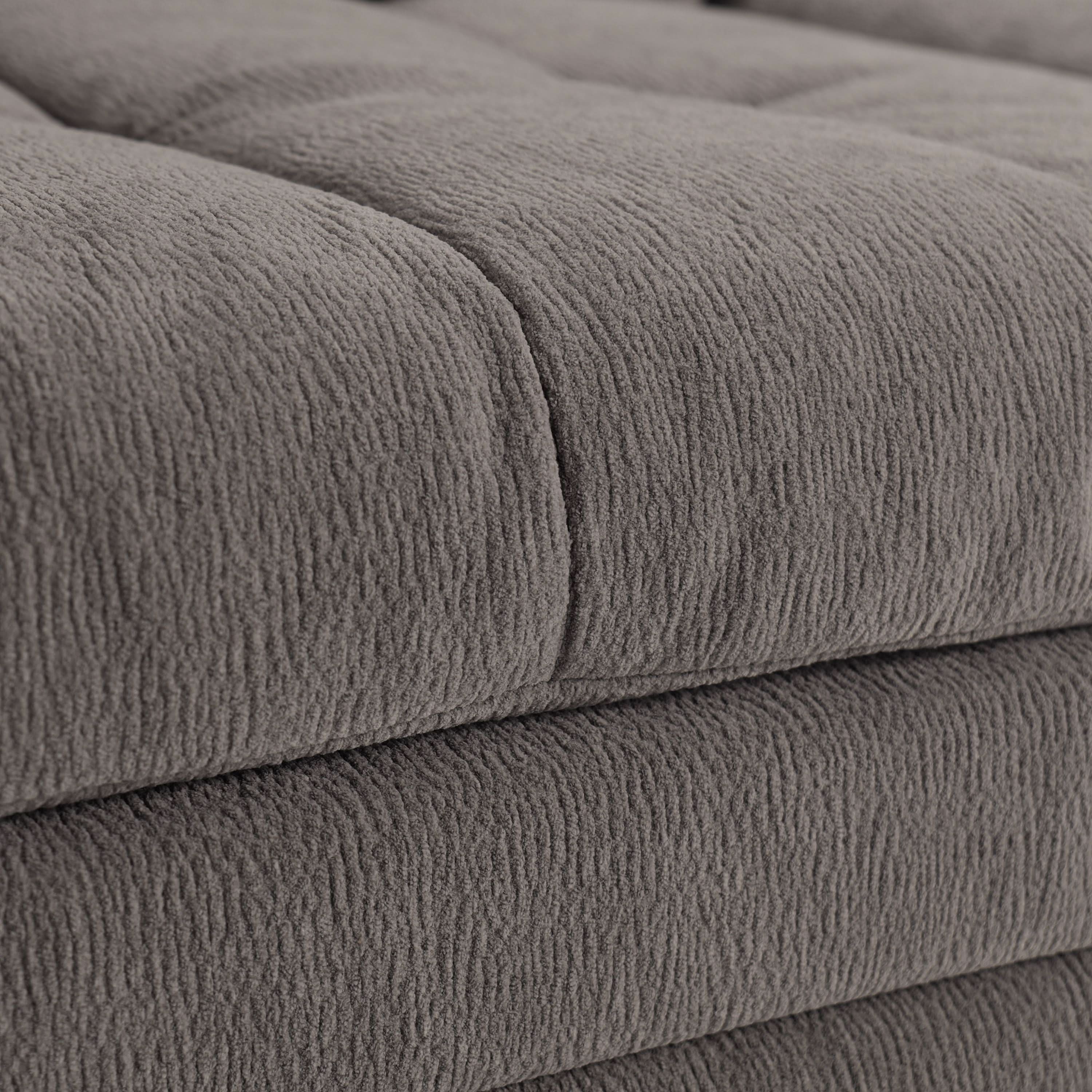 Cottonfy Upgraded Cloud Chenille Skin Friendly Sofa Bed with Storage