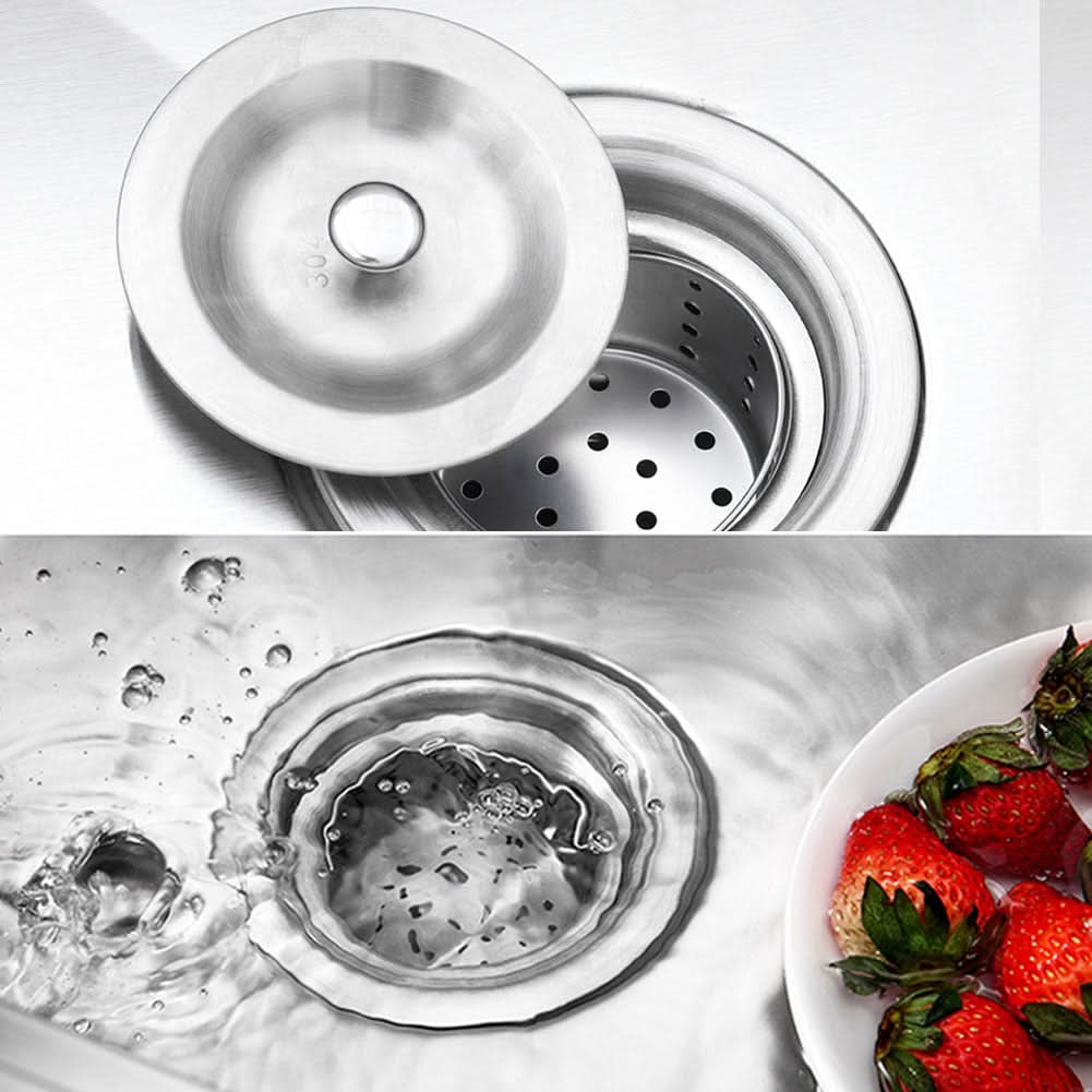 60X60CM W Commercial Kitchen Sink Stainless Steel Wash Basin