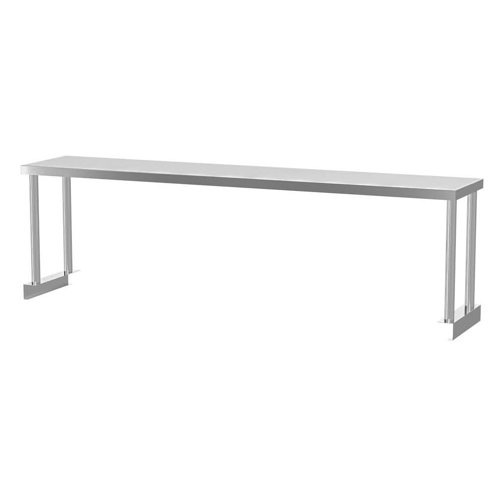 Kitchen Prep Table Over Shelf Single Double Tier Overshelf