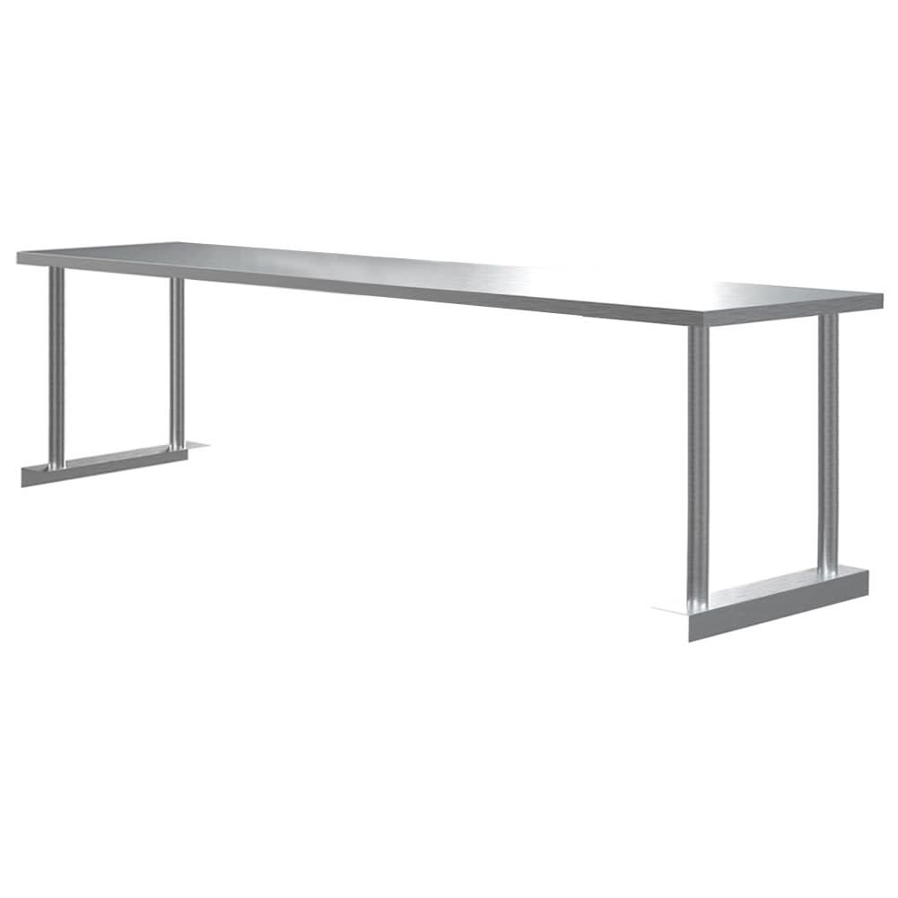 Kitchen Prep Table Over Shelf Single Double Tier Overshelf