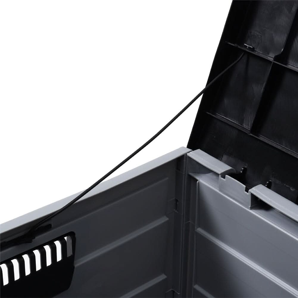 Waterproof Large Plastic Garden Storage Box with Wheels