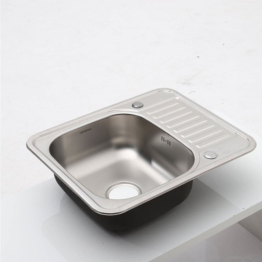 Inset Kitchen Sink Single Bowl Sink with Faucet Aperture