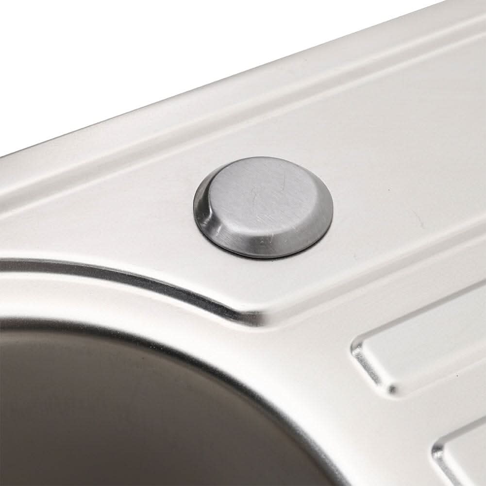 Inset Kitchen Sink Single Bowl Sink with Faucet Aperture