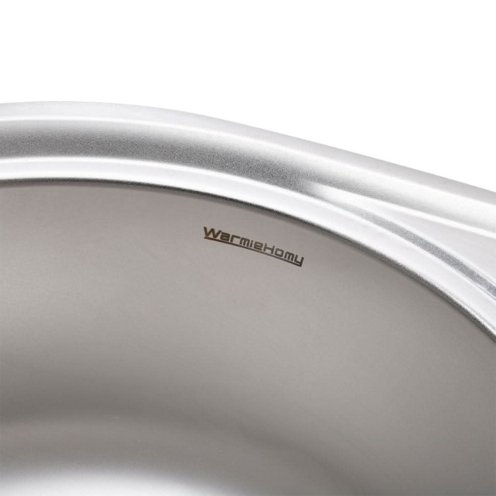Double Bowl Kitchen Sink 0.6mm Stainless Steel Catering Sink