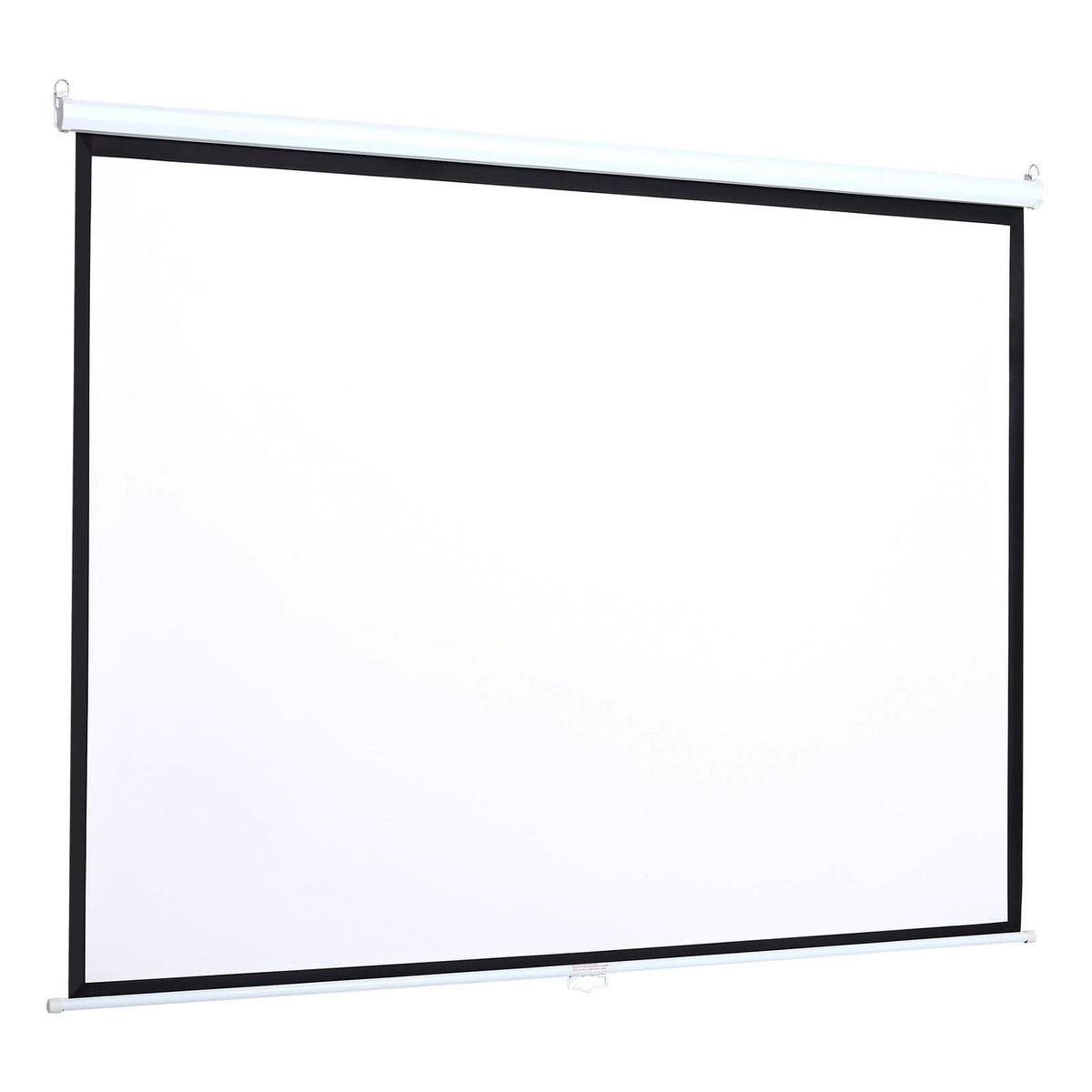 4:3 Manual Pull Down Projector Screen Home Theater Projection Movie Screen