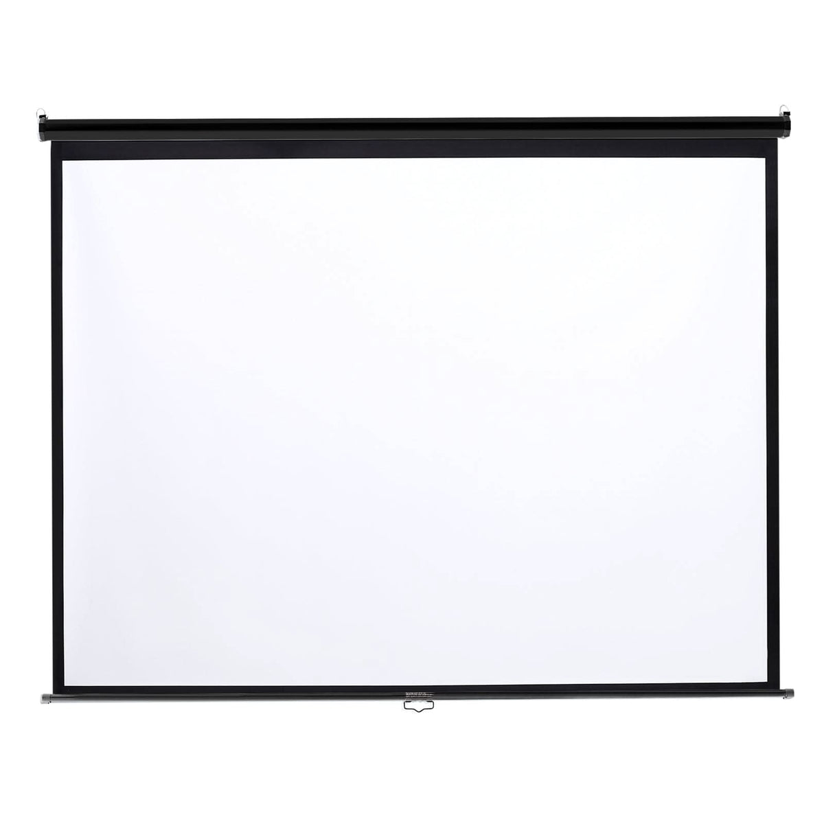 4:3 Projector Screen with Manual Pull Down for Home Theater
